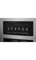 24.8 cu ft. Side-by-Side Refrigerator with Exterior Ice and Water and PrintShield™ Finish