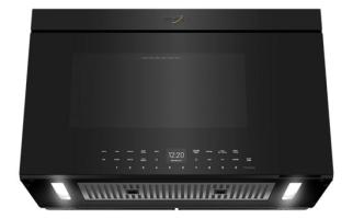 Air Fry Over- the-Range Oven with Flush Built-in Design
