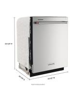 Third Level Utensil Rack Dishwasher with 30+ Total Wash Jets, 39 dBA.