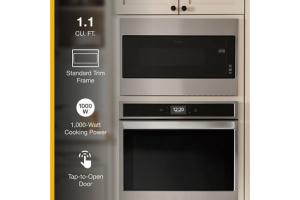 1.1 cu. ft. Built-In Microwave with Standard Trim Kit - 19-1/8