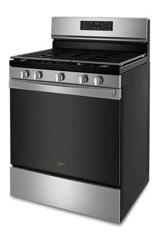 5.0 Cu. Ft. Whirlpool® Gas 5-in-1 Air Fry Oven.