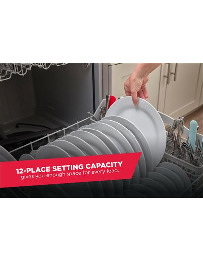 Amana® Dishwasher with Triple Filter Wash System