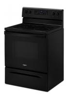 5.3 cu. ft. Whirlpool® electric range with Frozen Bake™ technology.
