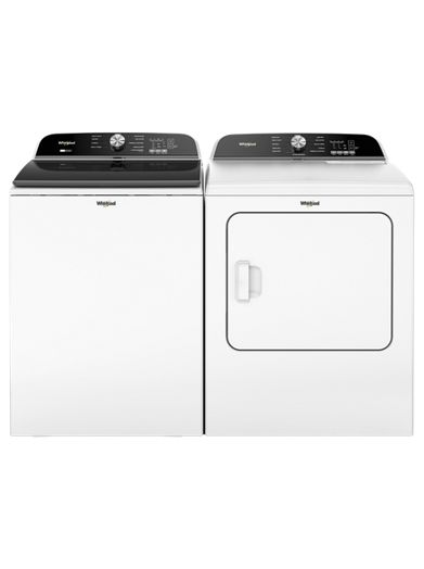 7.0 Cu. Ft. Whirlpool® Top Load Electric Dryer with Moisture Sensor