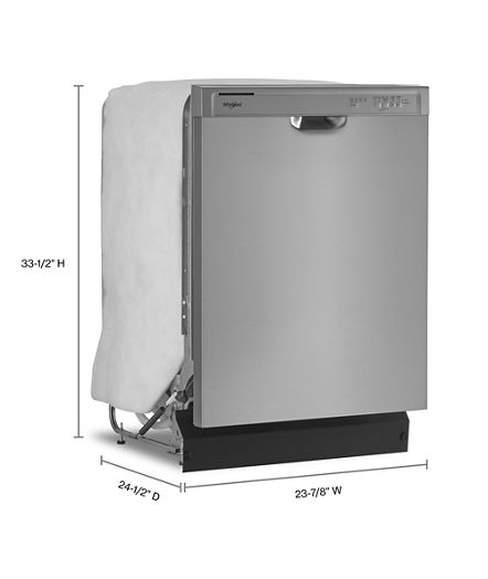 Quiet Dishwasher with Boost Cycle