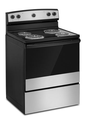 Amana® 30-inch Electric Range with Easy-Clean Glass Door