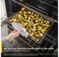 5.0 Cu. Ft. Single Wall Oven with Air Fry When Connected.
