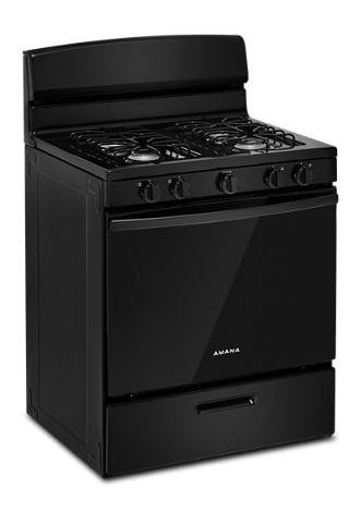 Amana® 30-inch Gas Range with Easy-Clean Glass Door