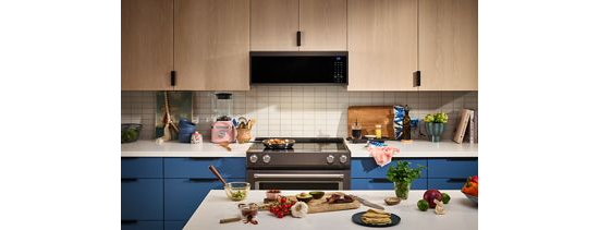 Smart Low Profile Microwave Hood Combination with Dual Fan Ventilation