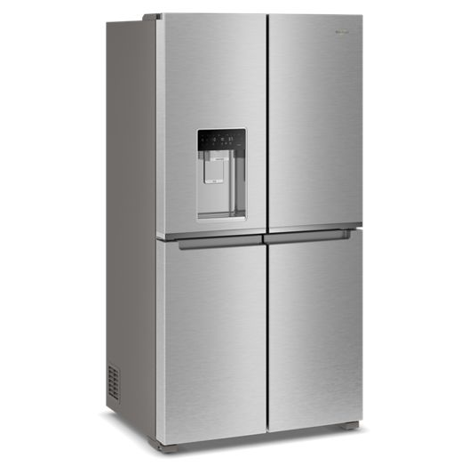 36-Inch Counter Depth 4 Door Refrigerator with Ice Maker in Door