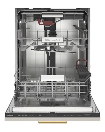 39 dBA Panel-Ready Flush-to-cabinet Dishwasher with FreeFlex™ Fit Third Level Rack