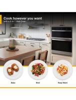 6.4 Total Cu. Ft. Combo Self-Cleaning Wall Oven