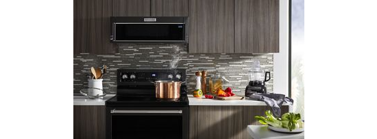 1000-Watt Low Profile Microwave Hood Combination