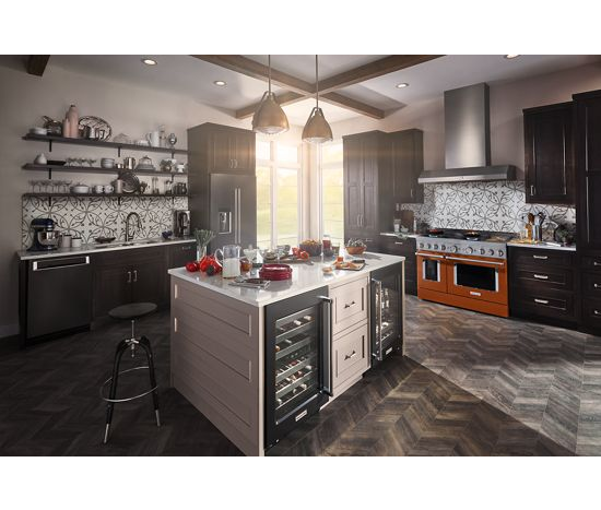  KitchenAid® 48'' Smart Commercial-Style Gas Range with Griddle