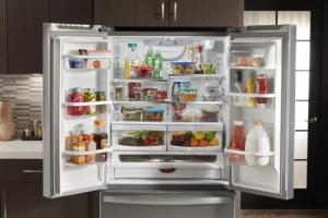 36-inch Wide French Door Refrigerator with Crisper Drawer - 25 cu. ft.