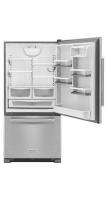 22 cu. ft. 33-Inch Width Full Depth Non Dispense Bottom Mount Refrigerator