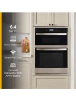 6.4 Cu. Ft. Wall Oven Microwave Combo with Air Fry