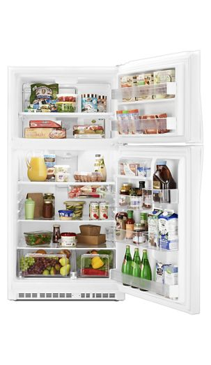 33-inch Wide Top Freezer Refrigerator - 21 cu. ft.