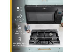 30-inch Gas Cooktop with SpeedHeat™ Burners