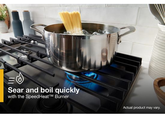 30-inch Gas Cooktop with SpeedHeat™ Burners