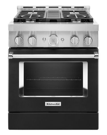 KitchenAid® 30'' Smart Commercial-Style Gas Range with 4 Burners