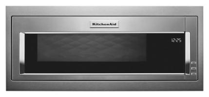 1000 Watt Built-In Low Profile Microwave with Slim Trim Kit
