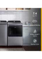 7.4 cu. ft. Top Load Gas Dryer with Intuitive Controls