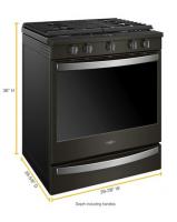 5.8 cu. ft. Smart Slide-in Gas Range with Air Fry, when Connected