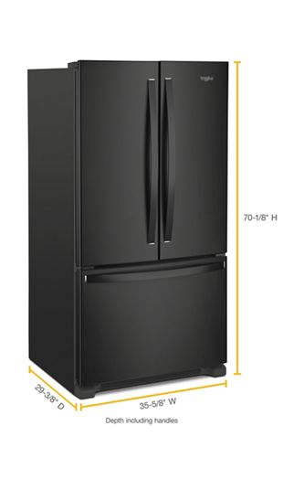 36-inch Wide Counter Depth French Door Refrigerator - 20 cu. ft
