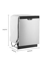Amana® Dishwasher with Triple Filter Wash System