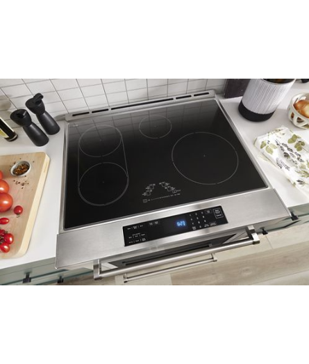 30-Inch 4-Element Induction Slide-In Convection Range with Air Fry