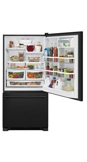 33-Inch Wide Bottom Mount Refrigerator - 22 Cu. Ft.