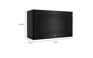 Air Fry Over- the-Range Oven with Flush Built-in Design