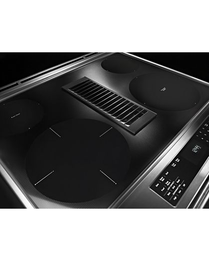 30-Inch 4-Element Electric Downdraft Slide-In Range
