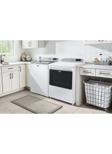 Smart Top Load Electric Dryer with Extra Power Button - 7.4 cu. ft.
