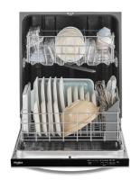Quiet Dishwasher with Adjustable Upper Rack