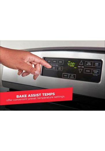 30-inch Gas Range with Bake Assist Temps