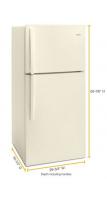 30-inch Wide Top Freezer Refrigerator - 19 Cu. Ft.