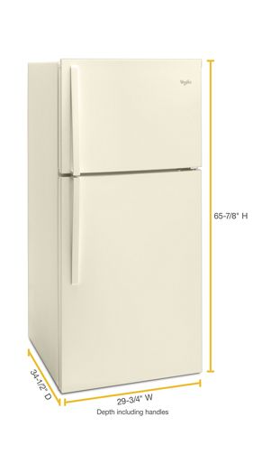 30-inch Wide Top Freezer Refrigerator - 19 Cu. Ft.