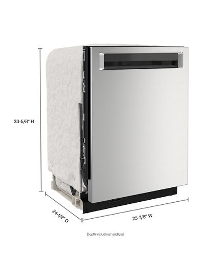 44 dBA Dishwasher with FreeFlex™ Third Rack and LED Interior Lighting.