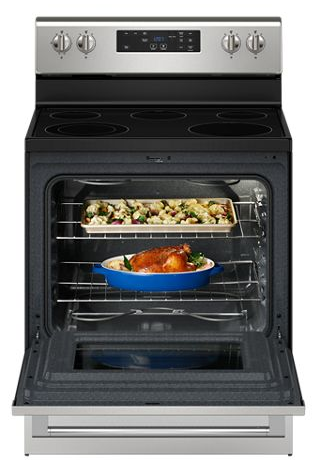 30-inch Wide Electric Range with Steam Clean - 5.3 cu. ft.