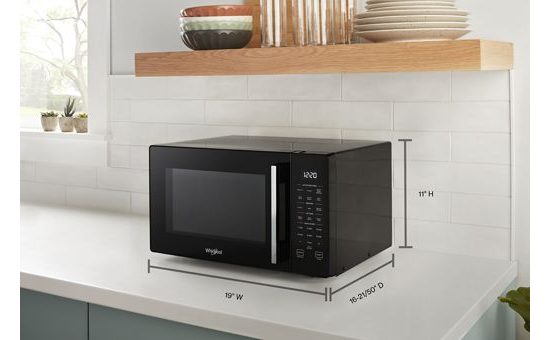0.9 Cu. Ft. Capacity Countertop Microwave with 900 Watt Cooking Power
