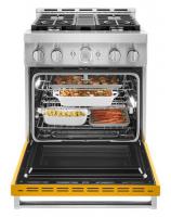 KitchenAid® 30'' Smart Commercial-Style Gas Range with 4 Burners