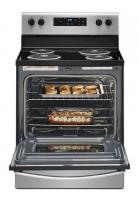 4.8 cu. ft. Electric Range with Keep Warm setting.