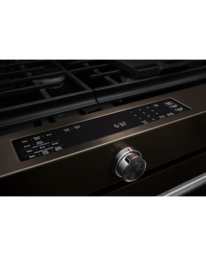 30-Inch 5-Burner Gas Slide-In Convection Range