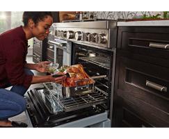 KitchenAid® 48'' Smart Commercial-Style Dual Fuel Range with Griddle