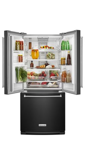 20 cu. Ft. 30-Inch Width Standard Depth French Door Refrigerator with Interior Dispense