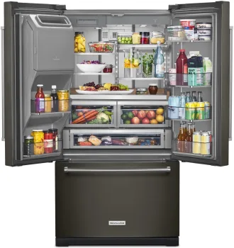26.8 Cu. Ft. Standard-Depth French Door Refrigerator with Exterior Ice and Water Dispenser