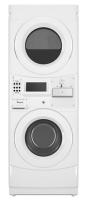 Commercial Electric Stack Washer/Dryer, Coin Equipped
