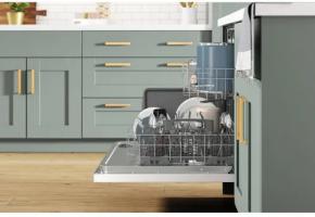 Large Capacity Dishwasher with Tall Top Rack